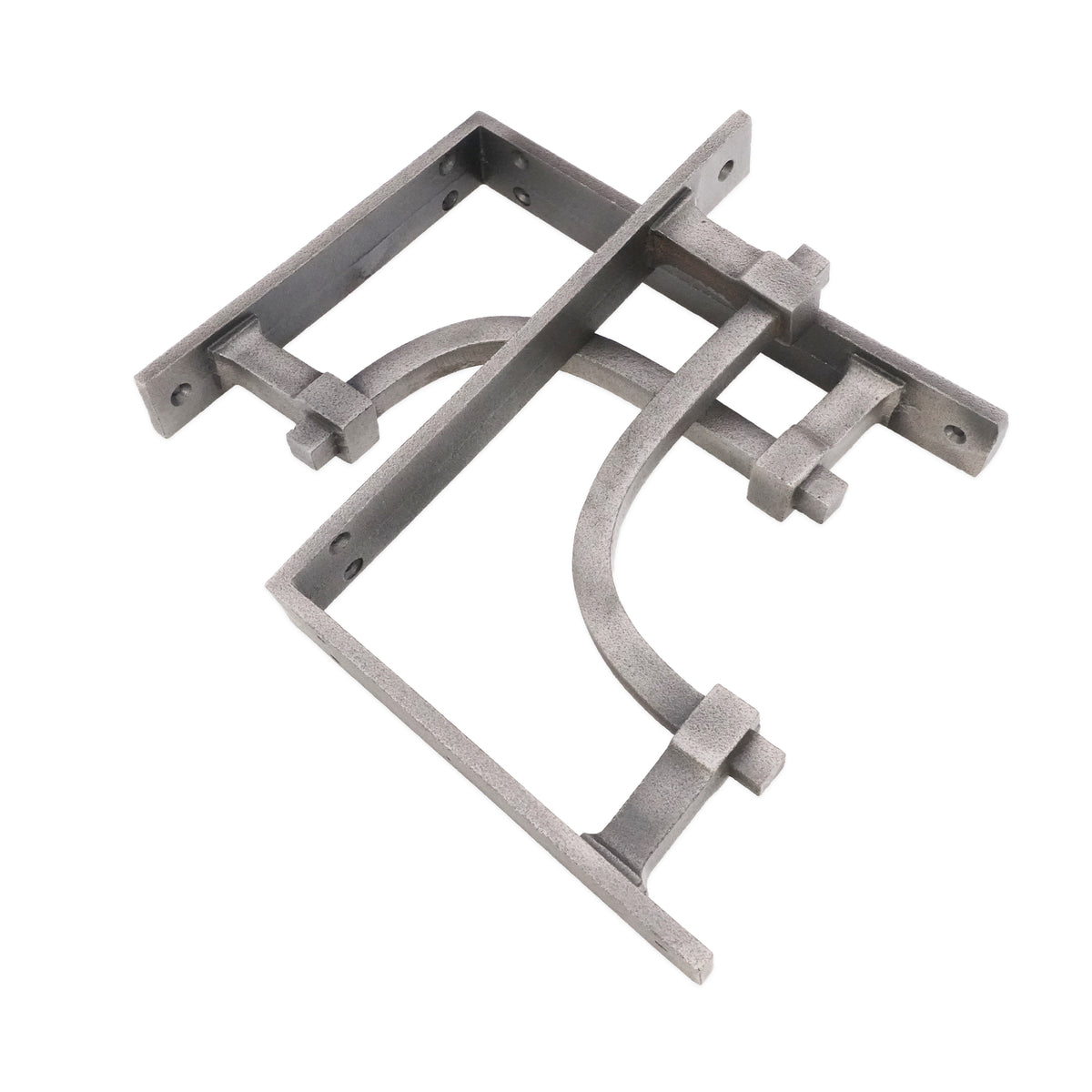 Industrial Shelf Bracket Pewter (Sold in Pairs)