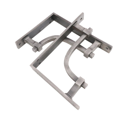 Industrial Shelf Bracket Pewter (Sold in Pairs)
