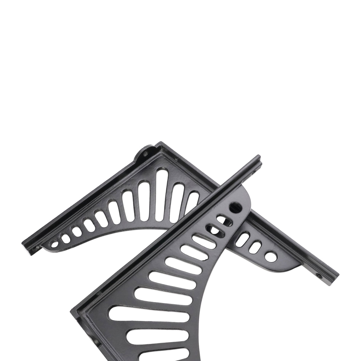 Sunrise Shelf Bracket Black (Sold in Pairs)