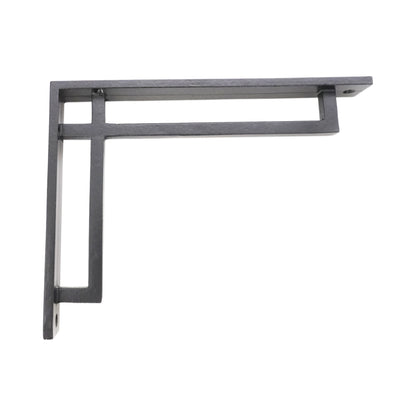Narrow Art Deco Bracket Black (Sold in Pairs)
