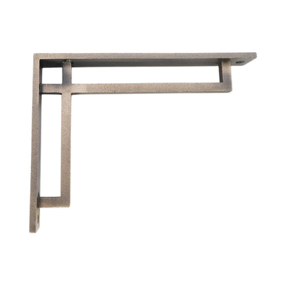 Narrow Art Deco Bracket Matt Antique (Sold in Pairs)
