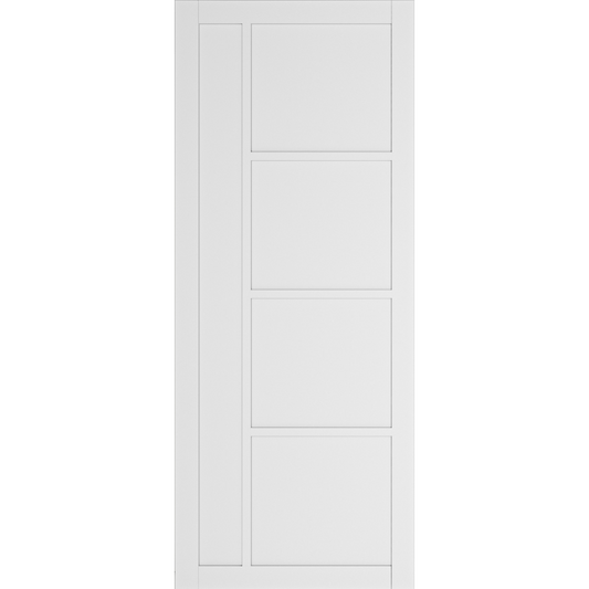 Brixton White Primed Urban Door