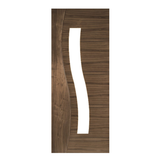 Cadiz Prefinished Walnut Glazed FSC Internal Door