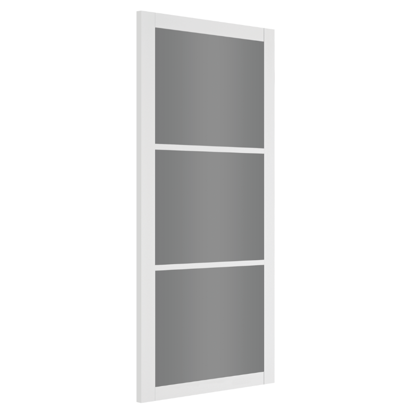 CamdenWhiteUrbanPrimedDoorTintedGlass3D