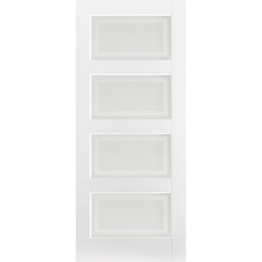 Contemporary 4L Primed White
