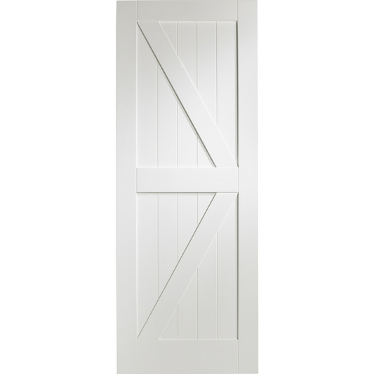 Cottage Internal White Primed Door