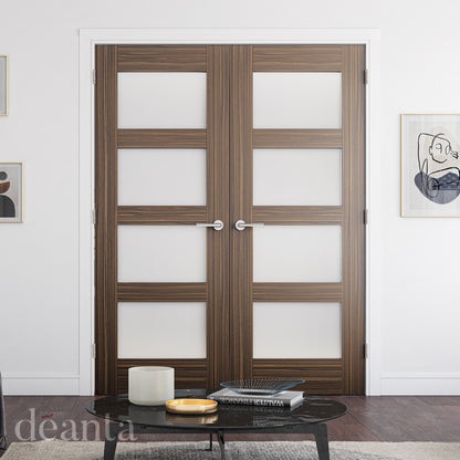 Coventry Prefinished Walnut Obscure Glaze FSC Internal Door