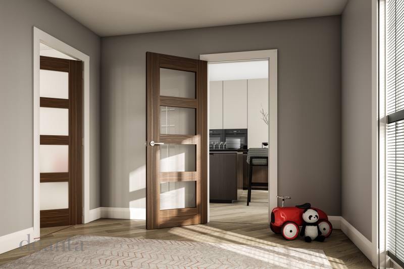 Coventry Prefinished Walnut Glazed life