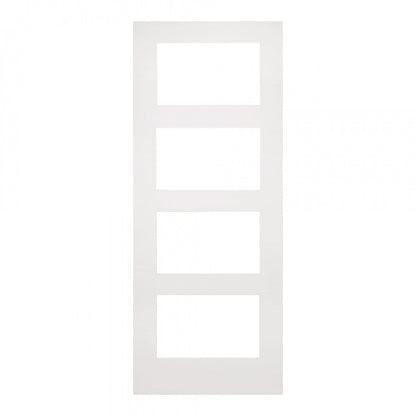 Coventry White Primed Clear Glazed Deanta Life 3d