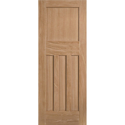 DX 30s Unfinished Oak Fire Door