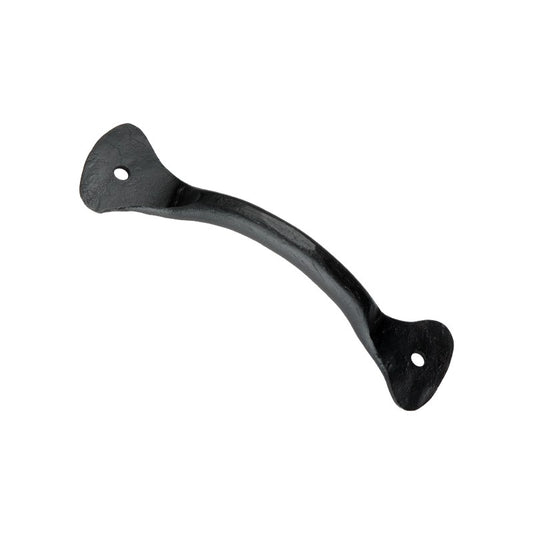 Hammered Pull Handle Small Matt Black