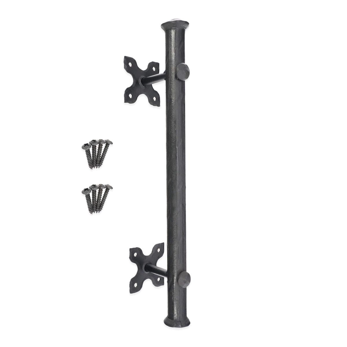 Onyx Round Pull Handle 300mm Matt Black