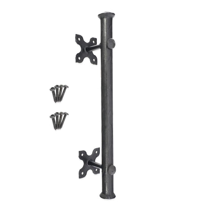Onyx Round Pull Handle 300mm Matt Black