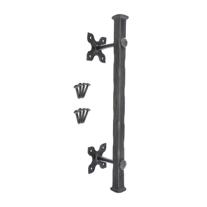 Onyx Square Pull Handle 300mm Matt Black