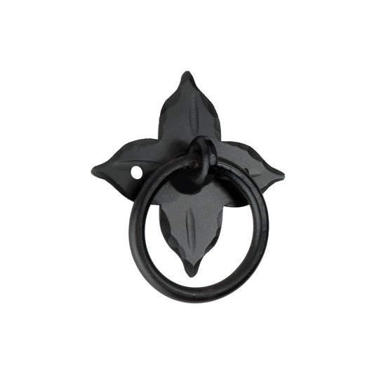 Floret Ring Drop Pull Matt Black