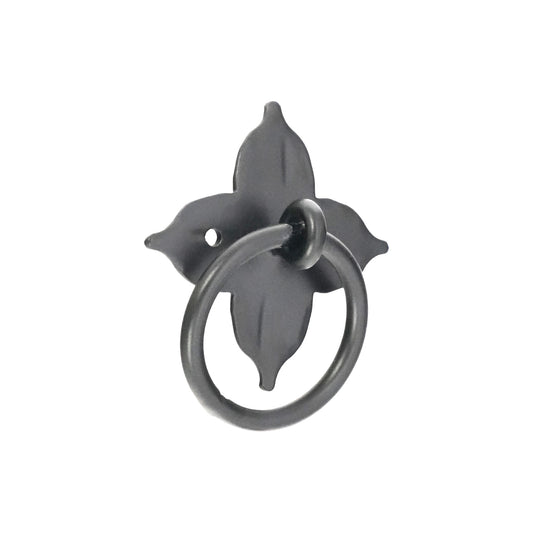 Floret Ring Drop Pull Matt Black