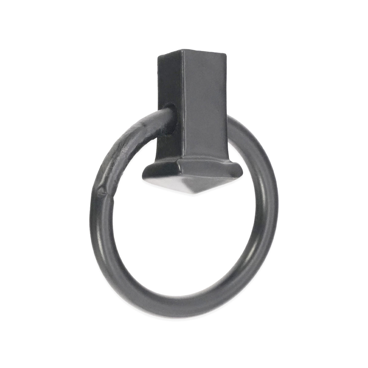 Quadrate Ring Drop Pull Matt Black