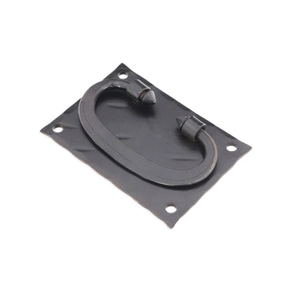 Spike Ring Drop Pull Matt Black