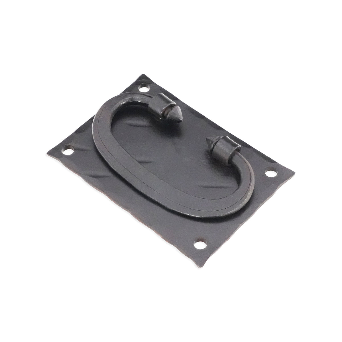 Spike Ring Drop Pull Matt Black