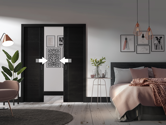 Flusso-Double-Pocket-Door-Set-Simultaneous-System
