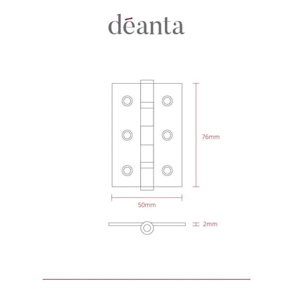 Steel BSEN 1935 Rated Hinges Deanta
