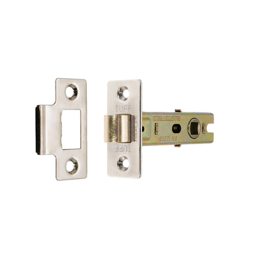 3" CE Bolt Through Tubular latch Nickel Plated