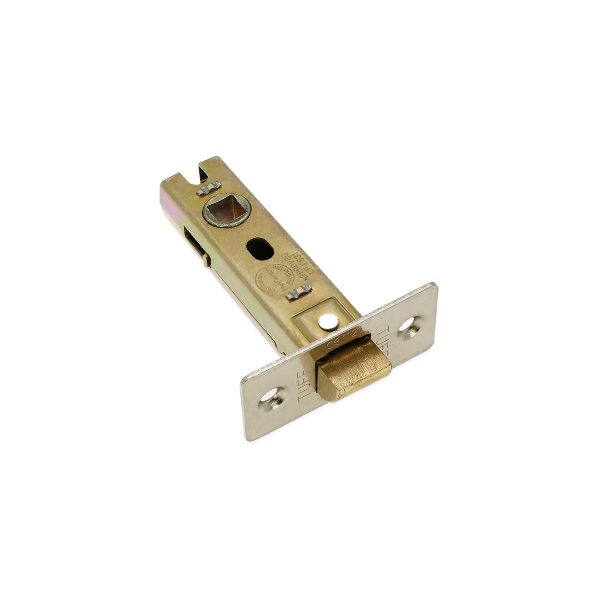 3" CE Bolt Through Tubular latch Nickel Plated