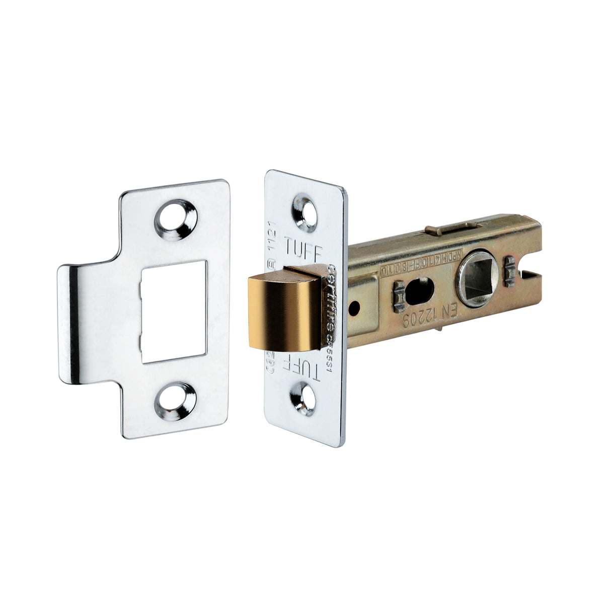 2.5" CE Bolt Through Tubular latch Nickel Plated