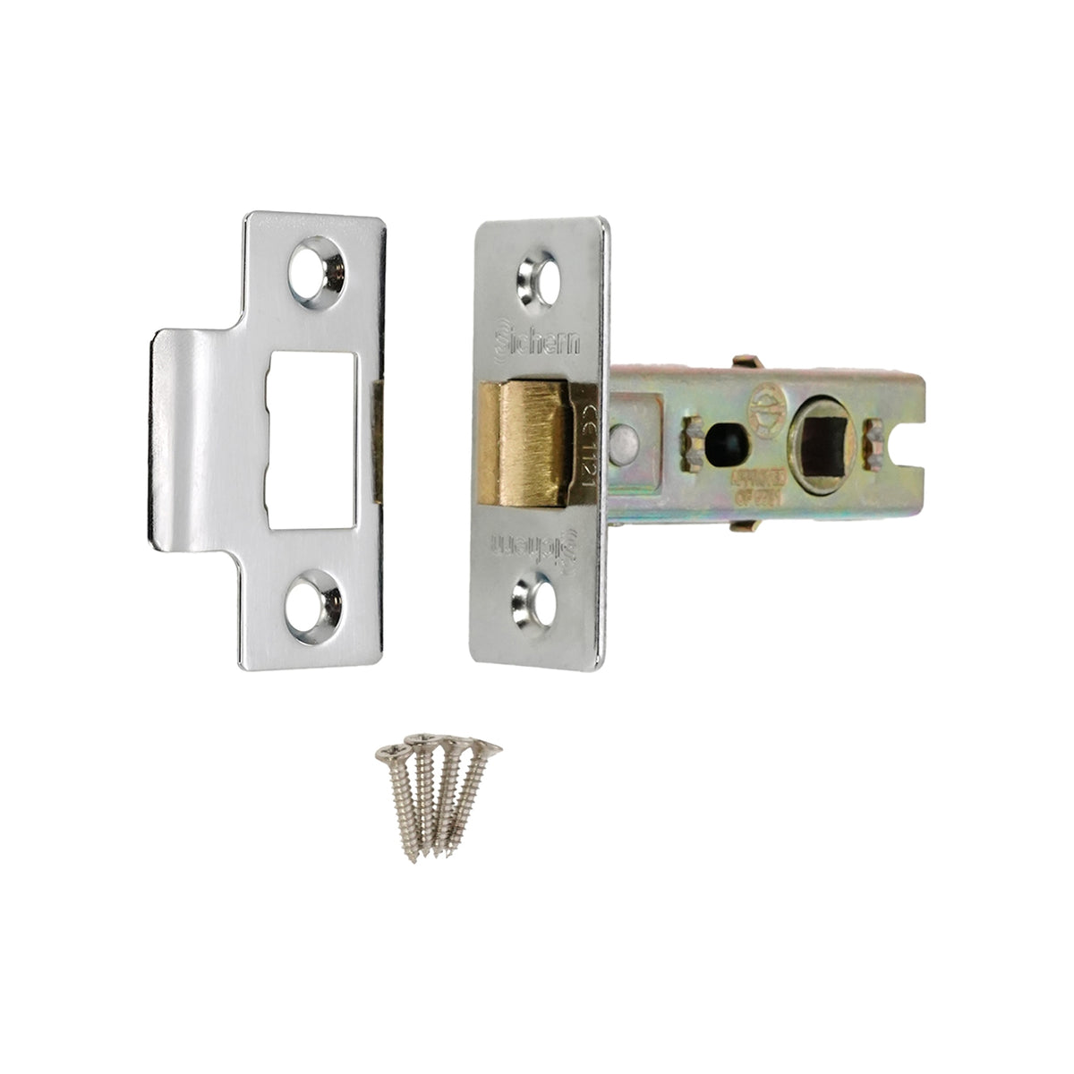 2.5" CE Bolt Through Tubular latch Nickel Plated