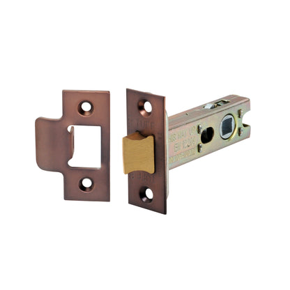 3" H/D Tubular Latch CE - Aged Bronze