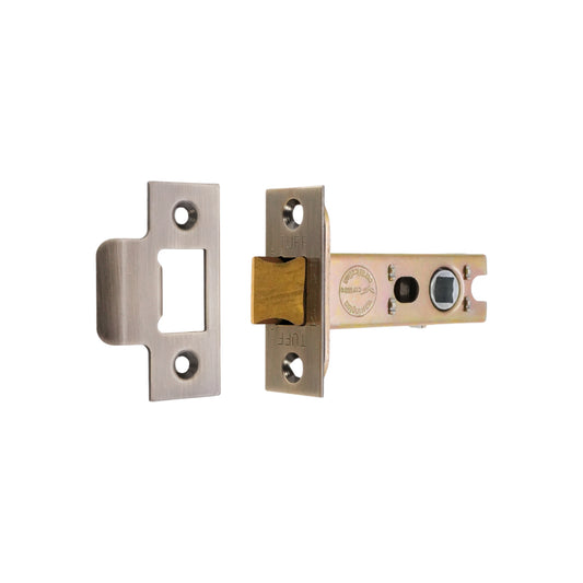 3" H/D Tubular Latch CE - Aged Brass