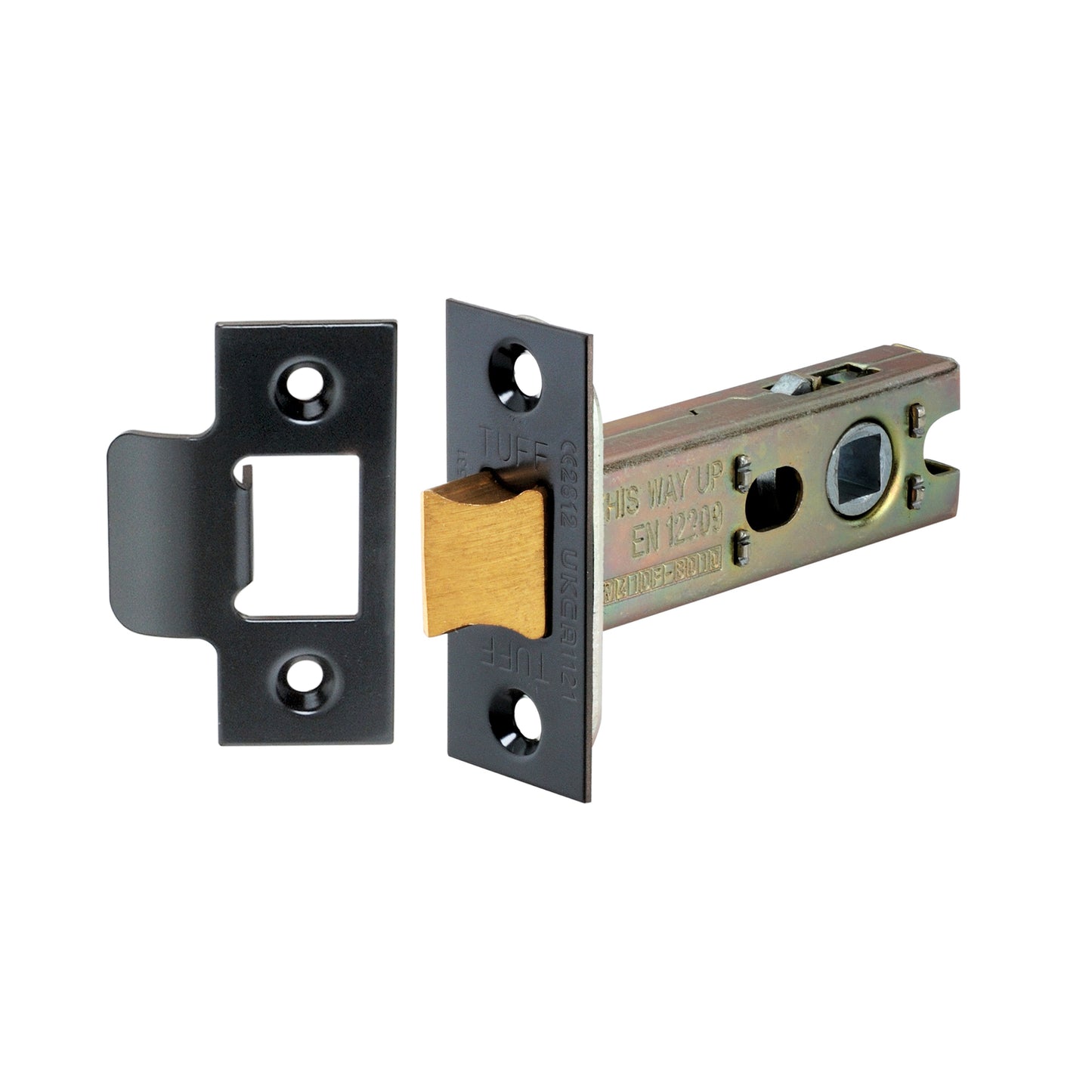 3" H/D Tubular Latch CE - Gunmetal Grey