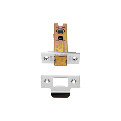 3" H/D Tubular Latch CE - Nickel Plated