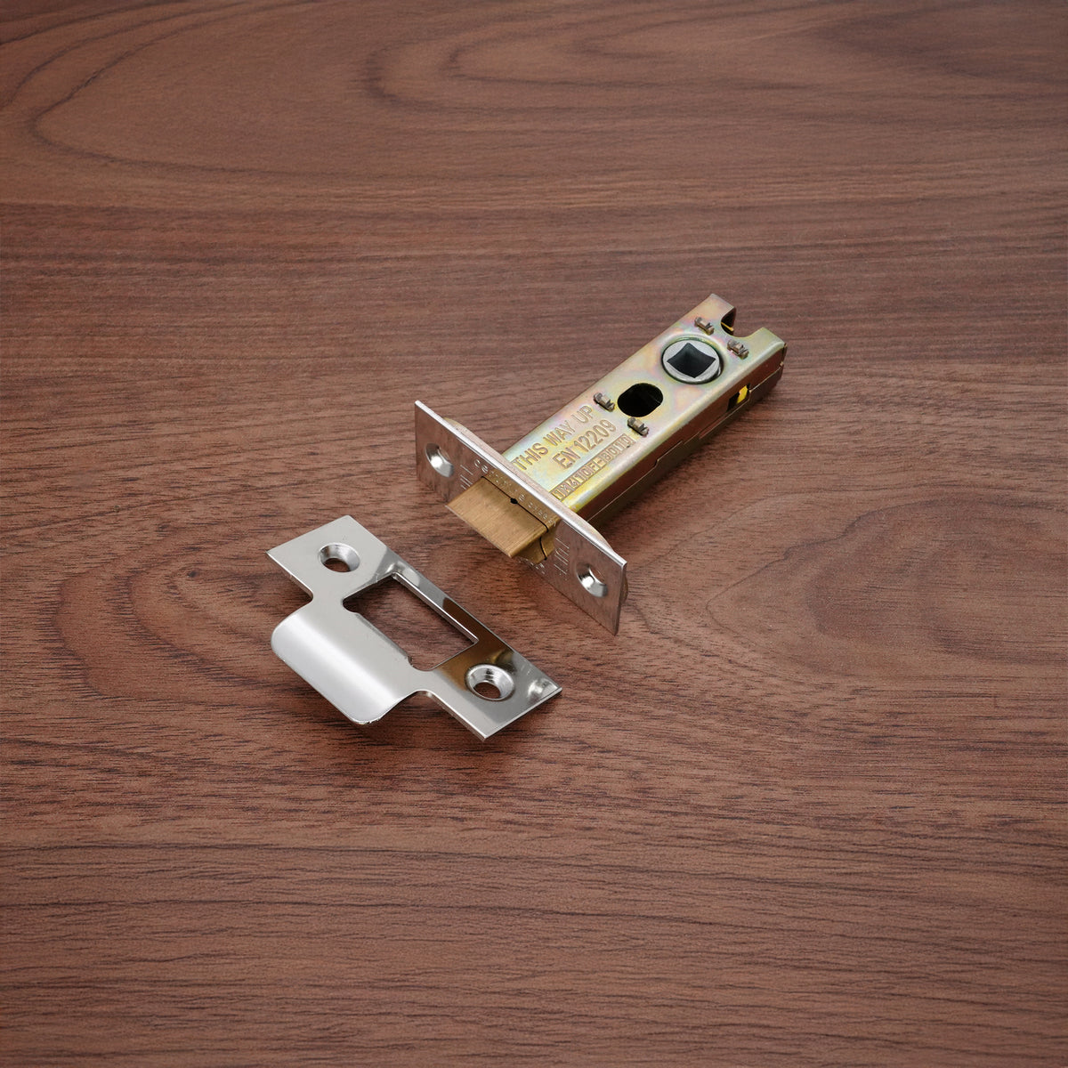 3" H/D Tubular Latch CE - Polished Chrome