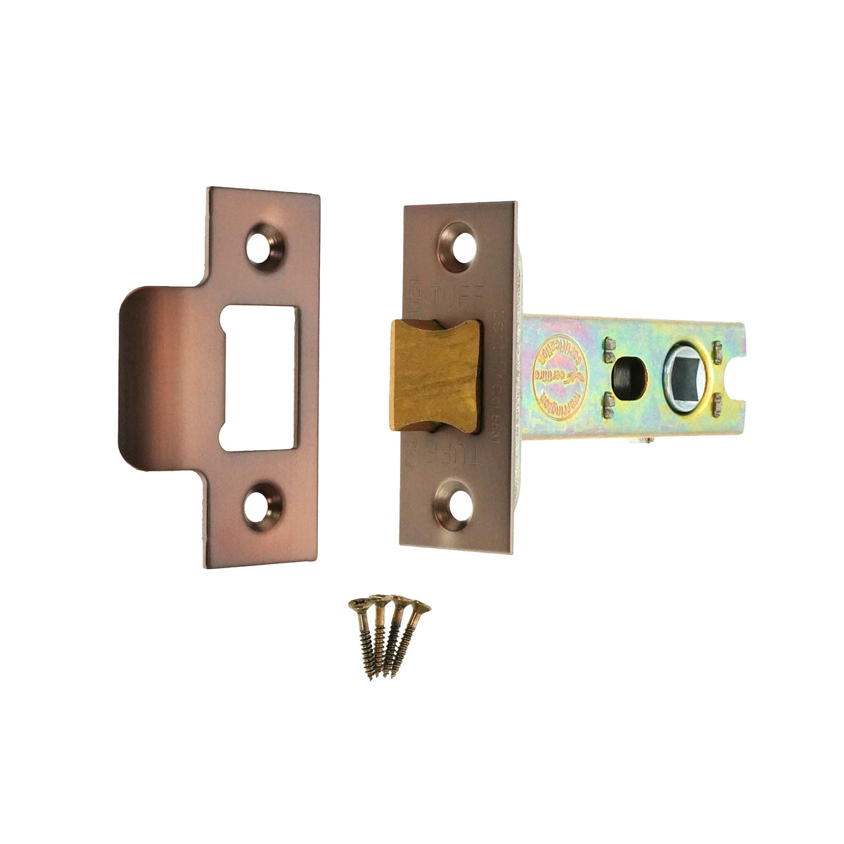 4" H/D Tubular Latch CE - Aged Bronze