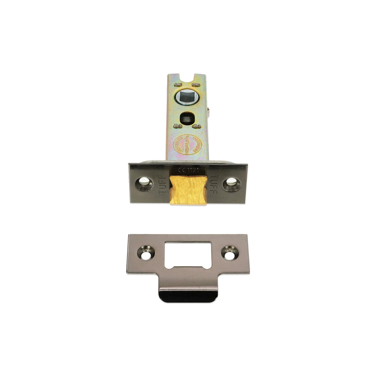 4" H/D Tubular Latch CE - Black Nickel