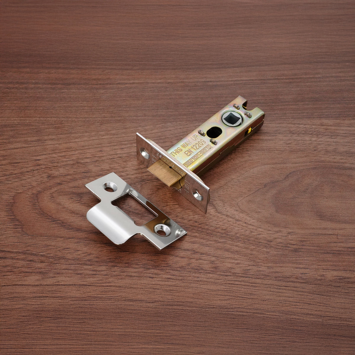 4" H/D Tubular Latch CE - Nickel Plated