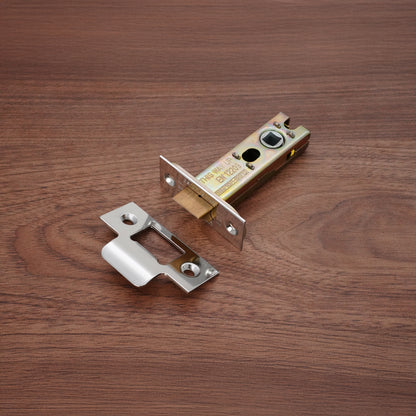 4" H/D Tubular Latch CE - Nickel Plated