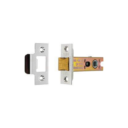 4" H/D Tubular Latch CE - Polished Chrome