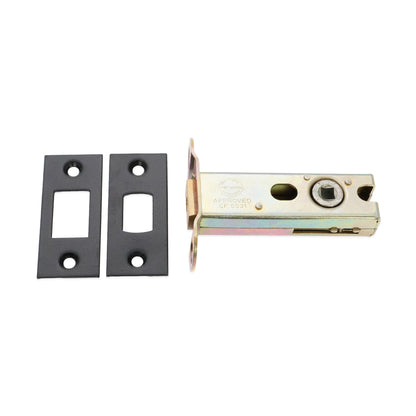 3" Tubular Dead Bolt - Matt Black