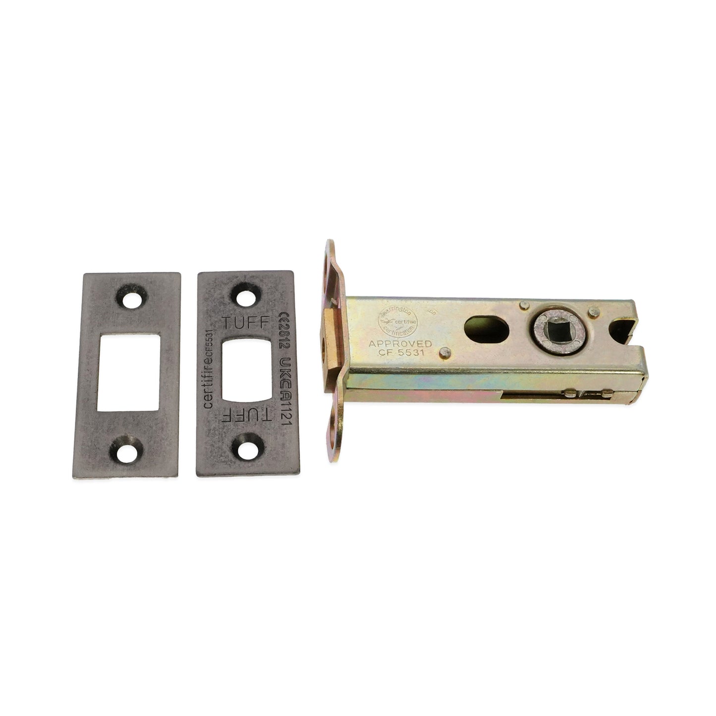 3" Tubular Dead Bolt - Pewter