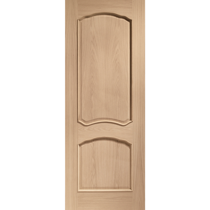 Louis Door Internal Oak Pre-Finished with Raised Mouldings