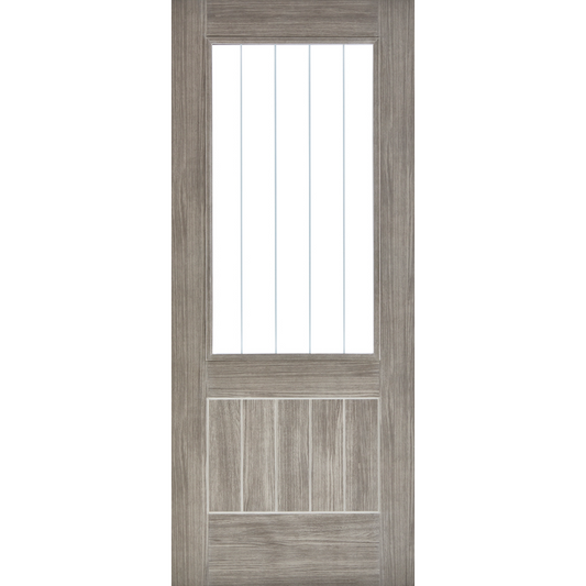 Mexicano Laminate Glazed Pre-finished Light Grey Laminate