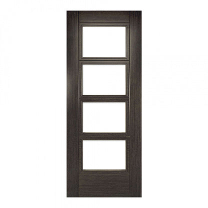 Montreal Dark Grey Ash Glazed FSC Internal Door