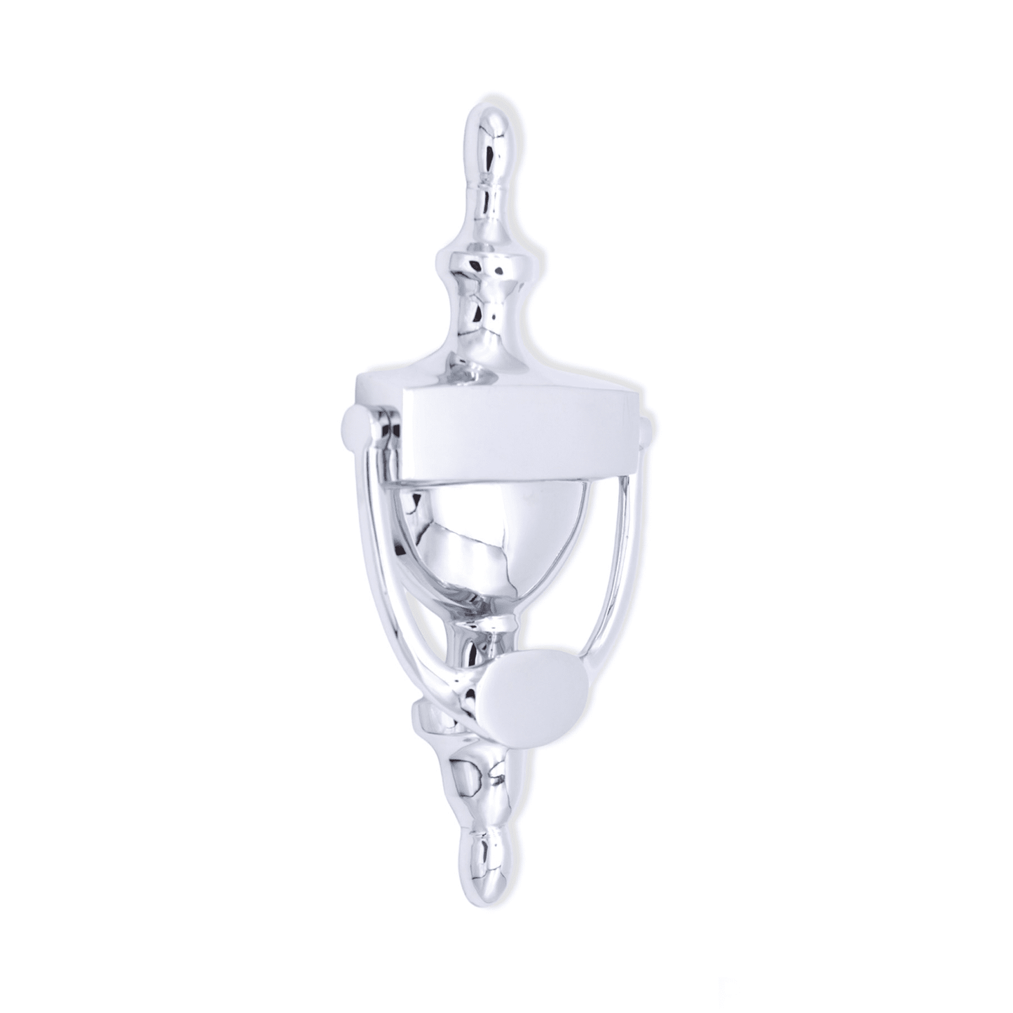 Victorian Door Knocker 200mm Polished Chrome