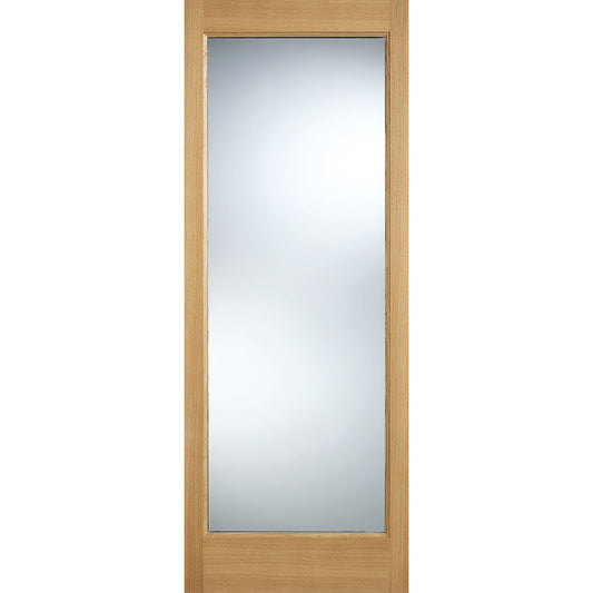 Pattern 10 1L Unfinished Oak External Door