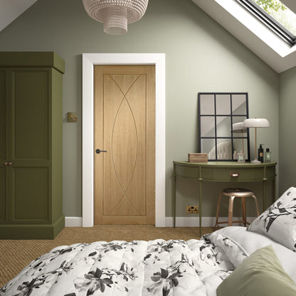 Pesaro Internal Oak Pre-Finished Door