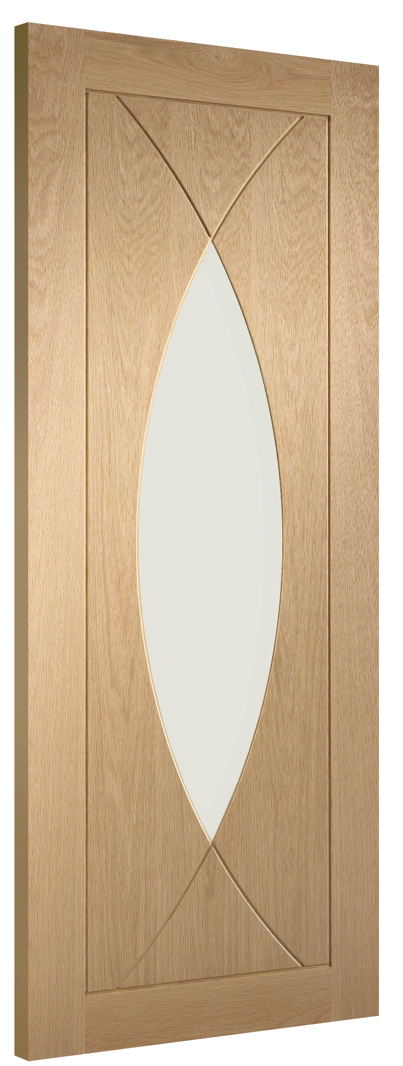 Pesaro Internal Oak Pre-Finished with Clear Glass