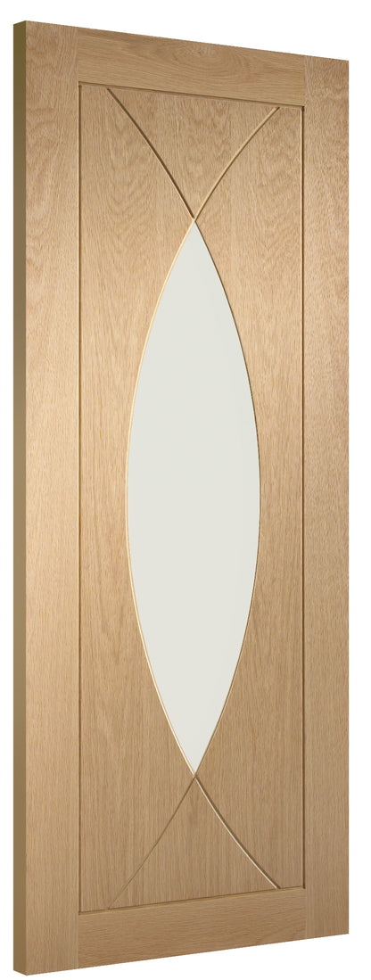 Pesaro Internal Oak Pre-Finished with Clear Glass