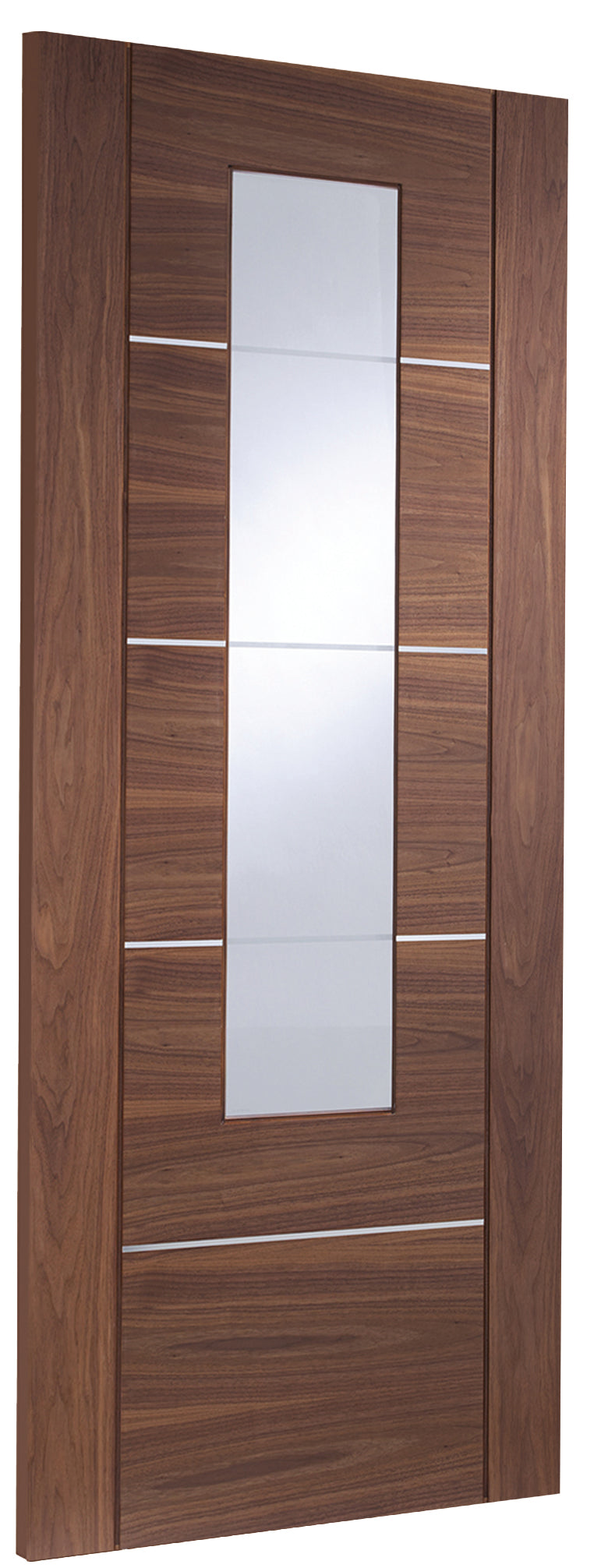 Portici Internal Walnut Pre-Finished with Clear Glass